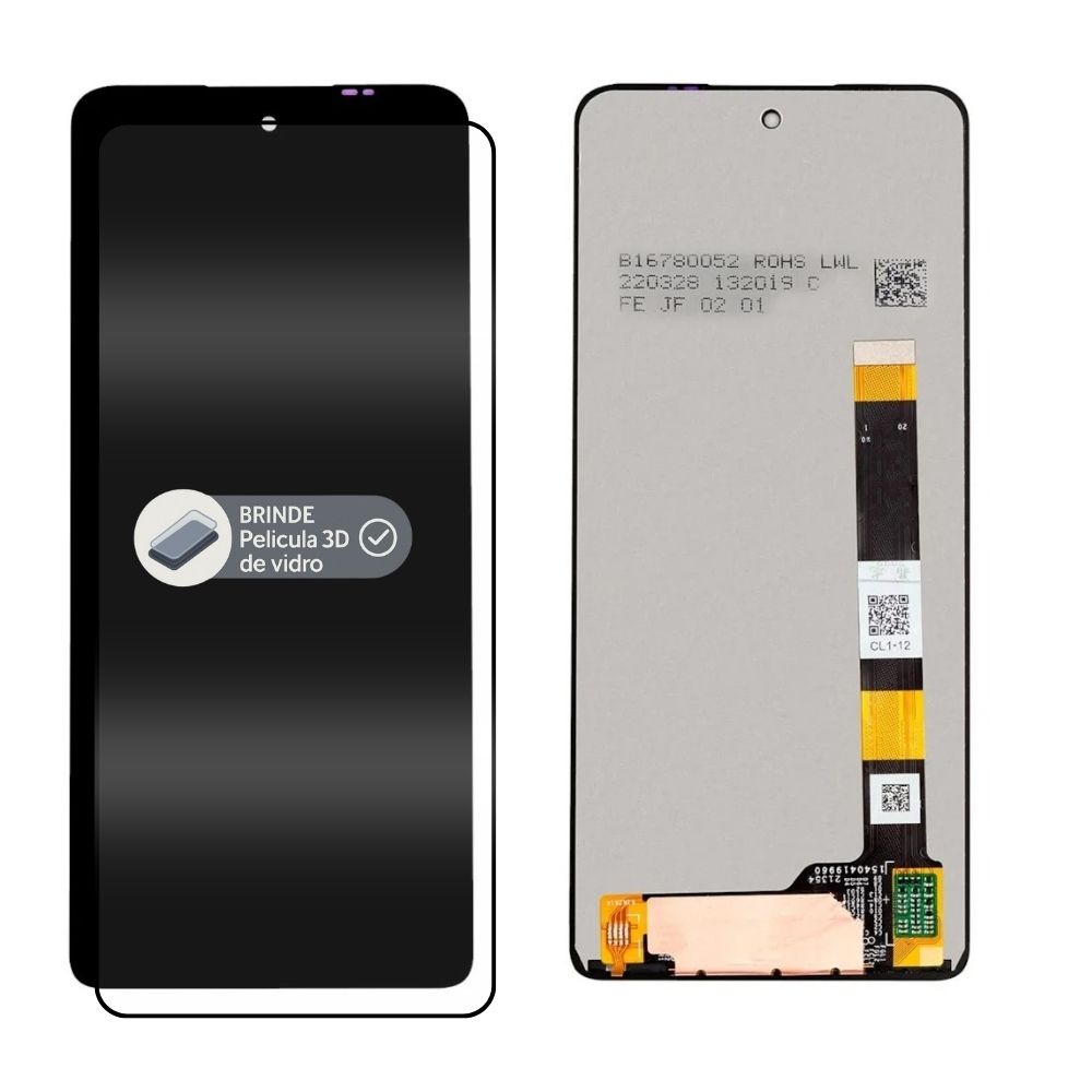 Frontal Moto G200 (Xt2175) Sem Aro | Lcd