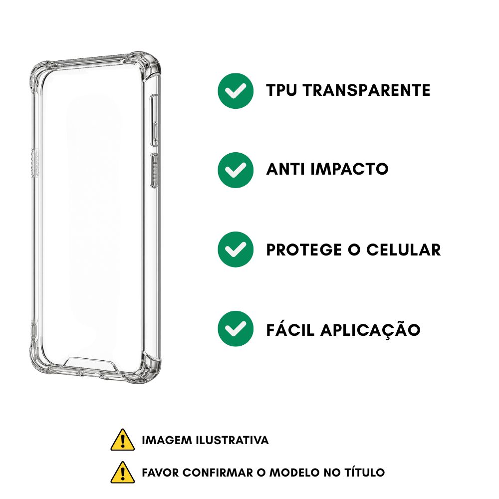 Capa Capinha Transparente Samsung A26 5g (A266)