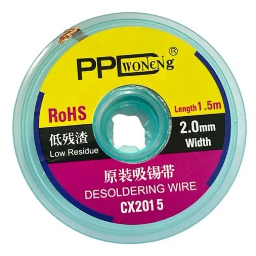 Malha Dessoldadora PPD Woneng | 2.0mm | 1,5m | Cx2015
