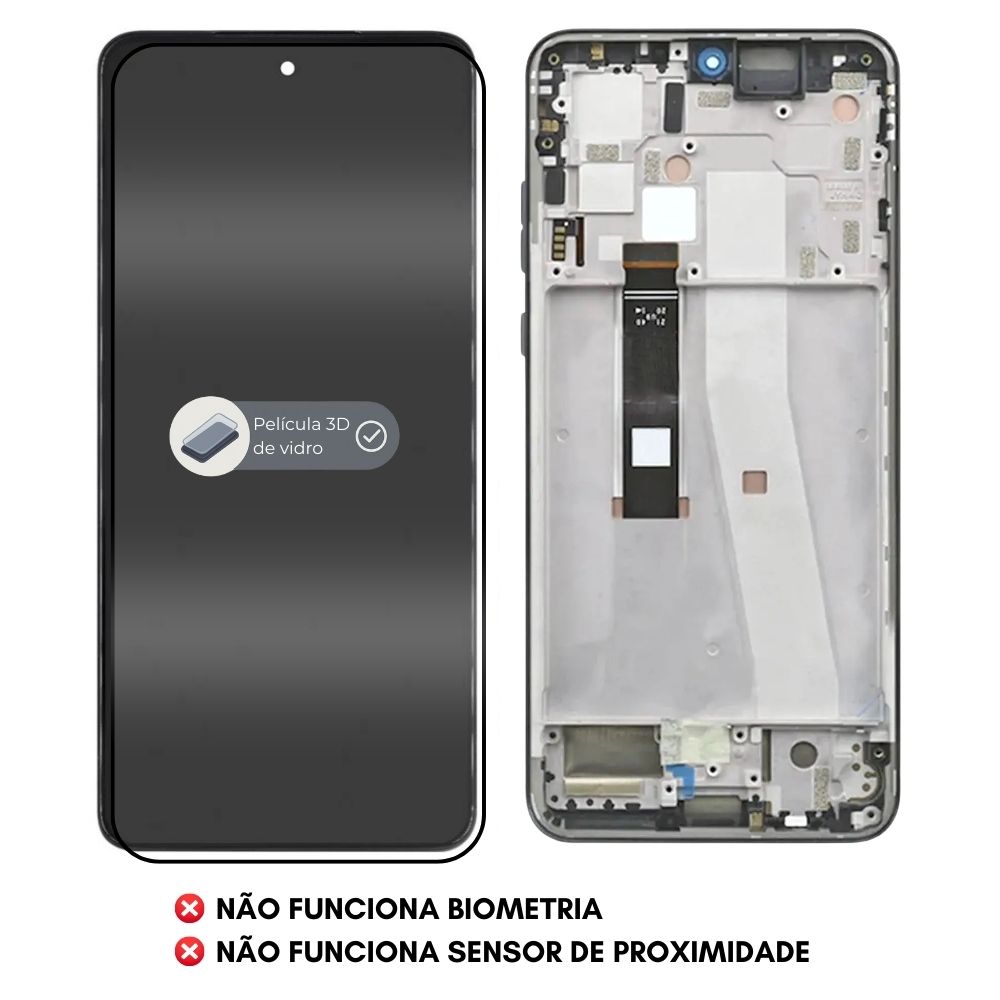 Frontal Moto Edge 30 Neo (Xt2245) Com Aro | Incell