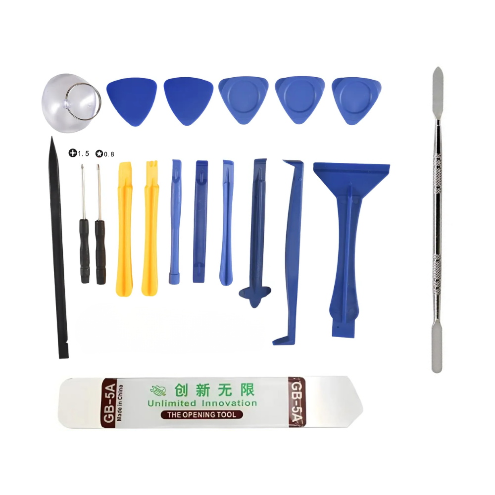 Mini Kit De Ferramentas | Pentalobe 0.8 | Philips 1.5 | Espátulas | Ventosas
