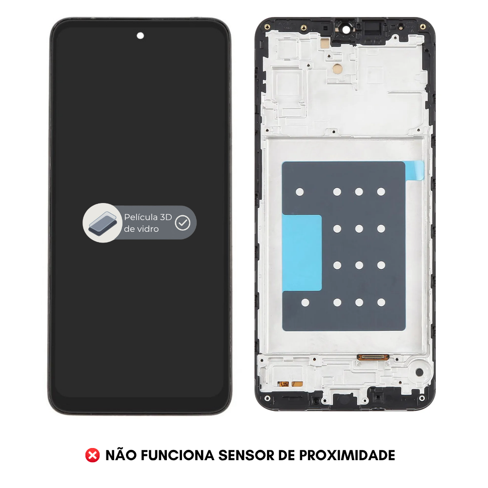 Frontal Samsung A17 5g (A176) Com Aro | Incell