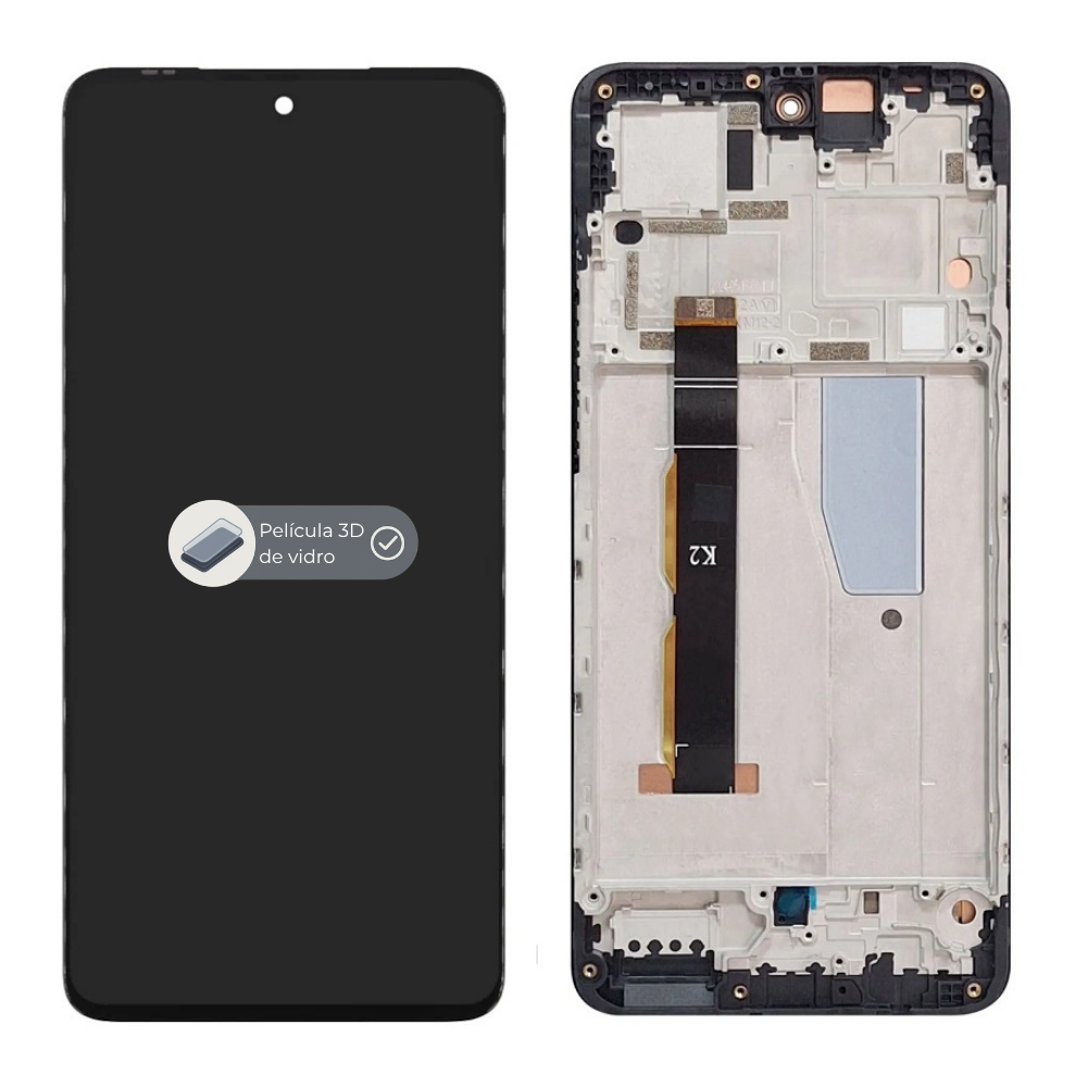Frontal Moto G84 5g (Xt2347) Com Aro | Oled