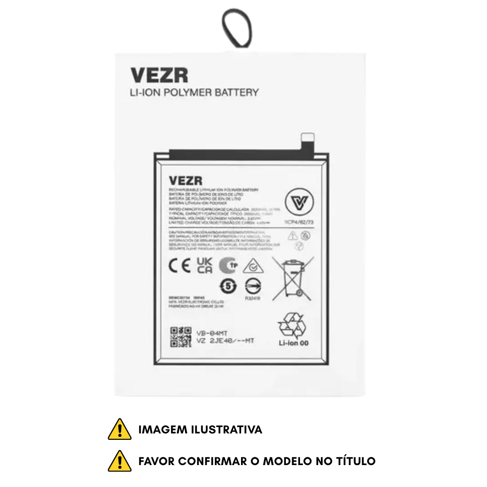 Bateria Samsung (EB-BA217ABY) A02 (A022) | A12 (A125) | A12 (A127) | A13 4g (A135) | A21s (A217) | M12 (M127) | Vezr