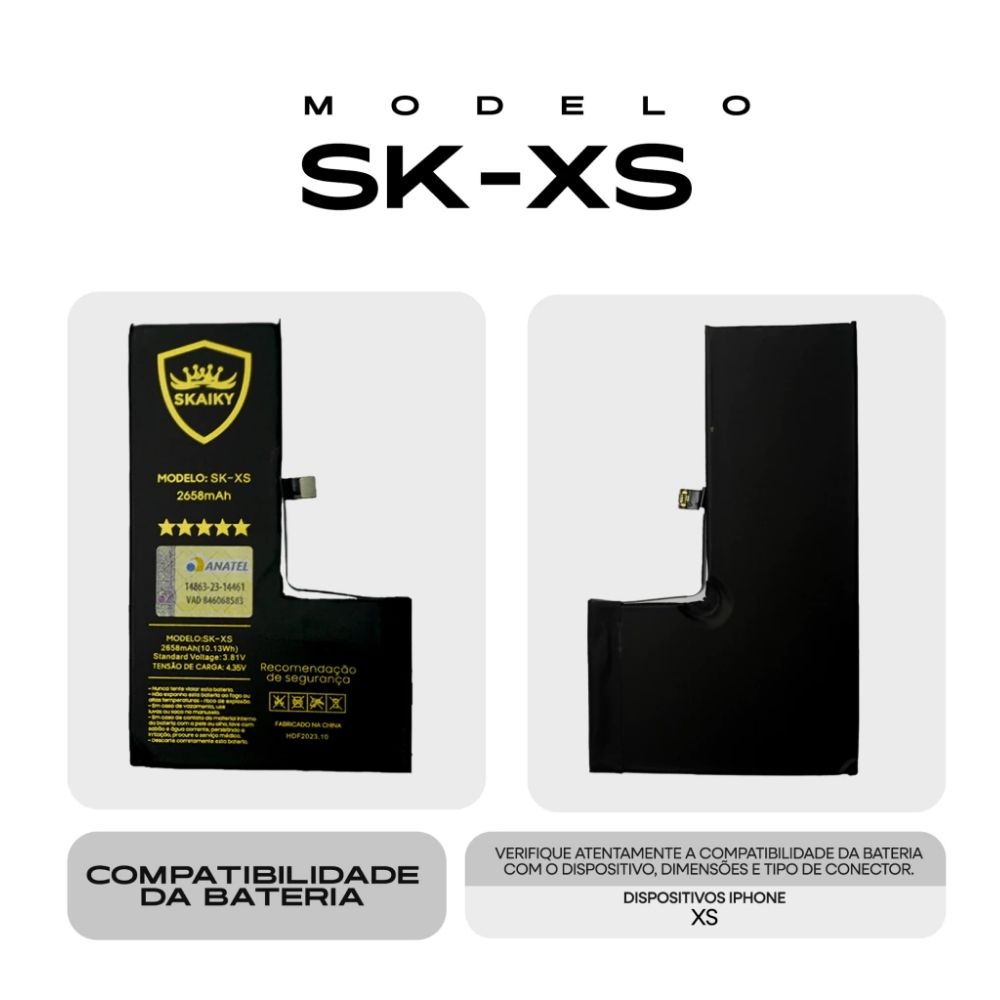 Bateria iPhone XS (A1920) | Skaiky - Imagem 2