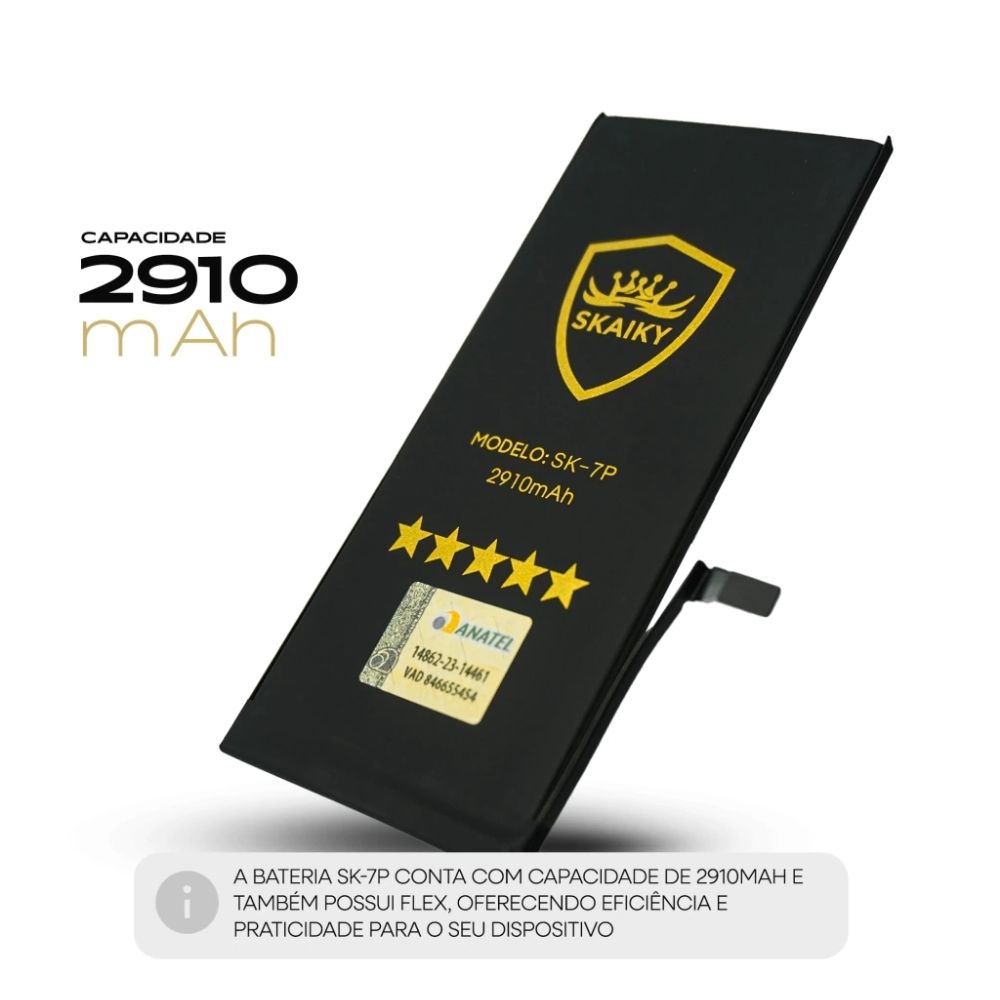 Bateria iPhone 7 Plus (A1661 A1784) | Skaiky - Imagem 3